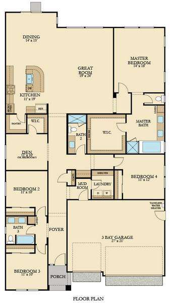 lennar home floorplan